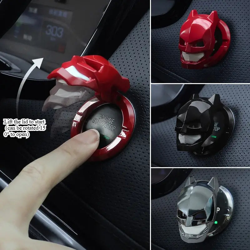 Batman One-Touch Start Button Cover